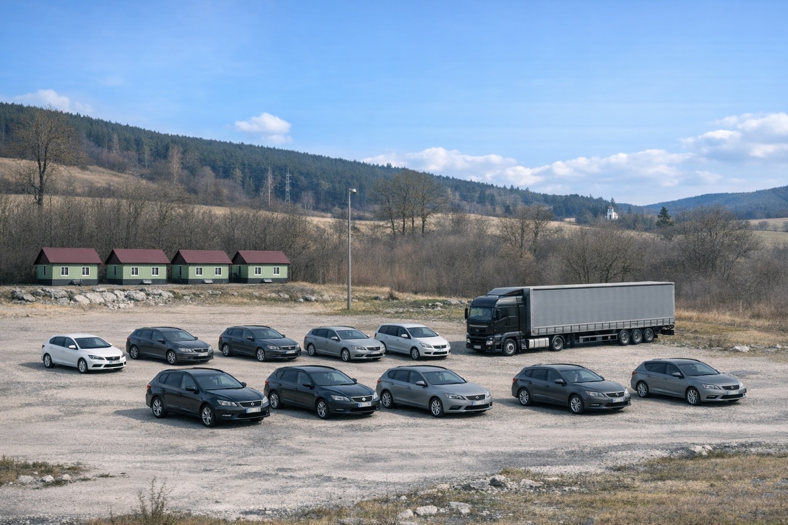 Parkovacie plochy